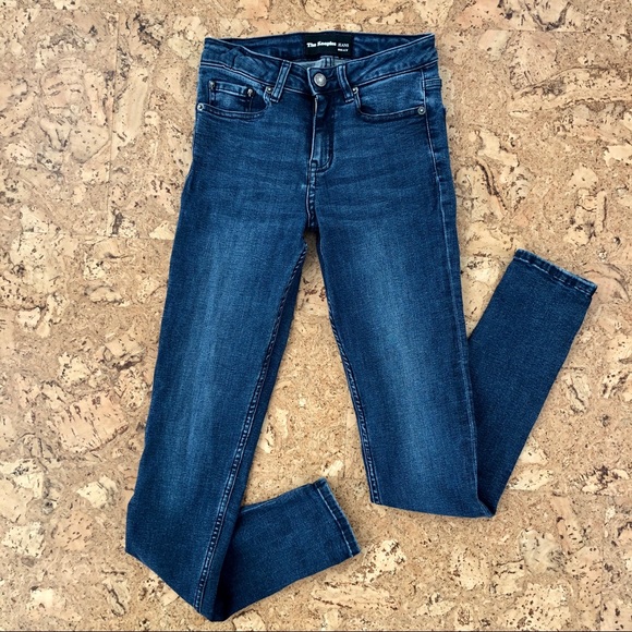 Two Pair: The Kooples Billy Jean, Blue&Gray, sz 24 - Picture 8 of 8